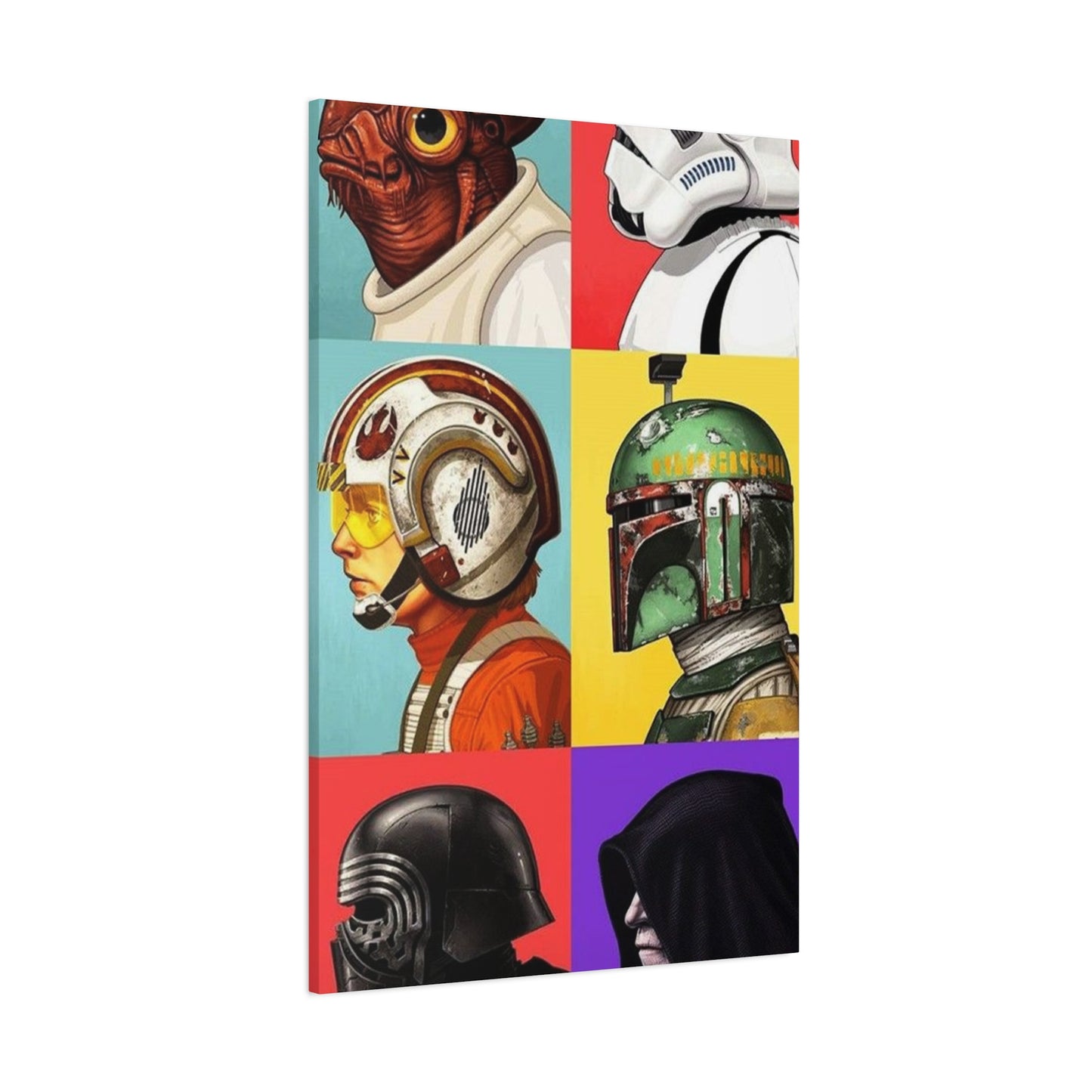Star Wars Characters Poster Wall Art & Canvas Prints