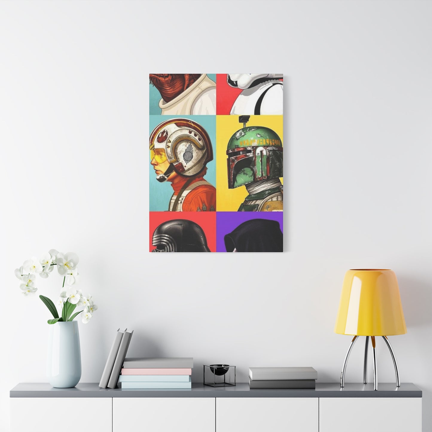 Star Wars Characters Poster Wall Art & Canvas Prints