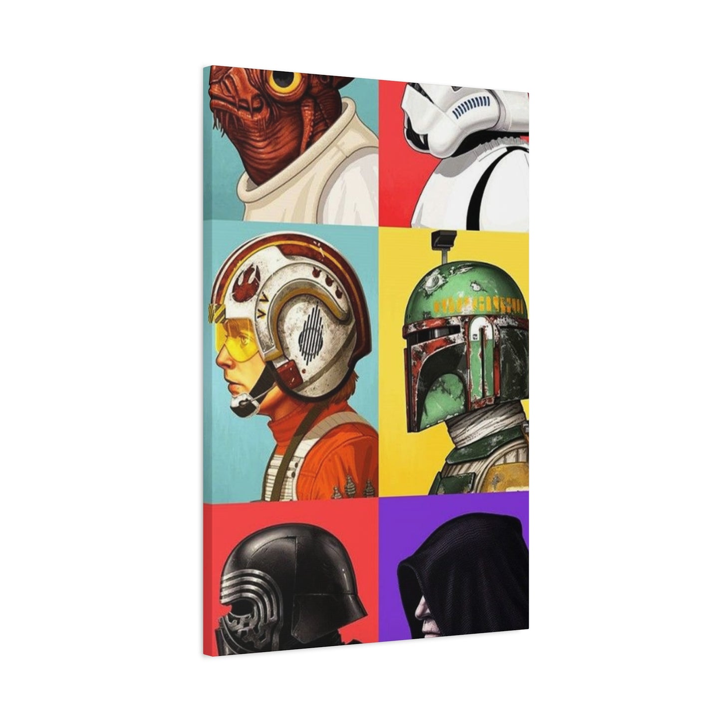 Star Wars Characters Poster Wall Art & Canvas Prints