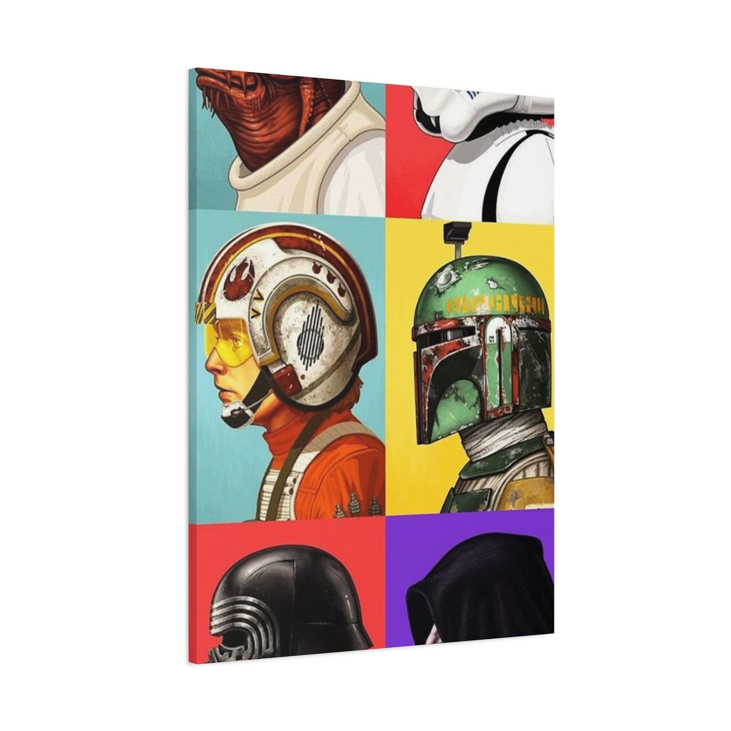 Star Wars Characters Poster Wall Art & Canvas Prints