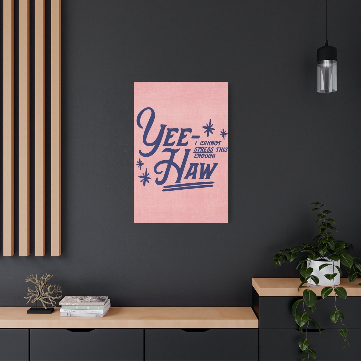 Yee-Haw Drawing Wall Art & Canvas Prints