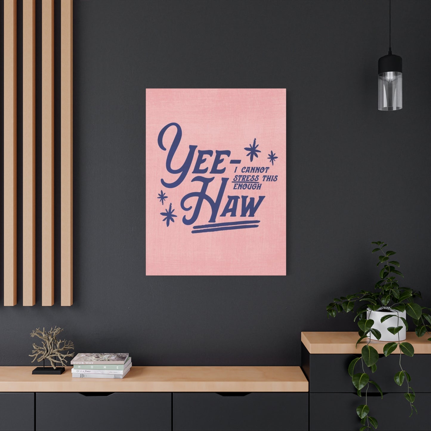 Yee-Haw Drawing Wall Art & Canvas Prints