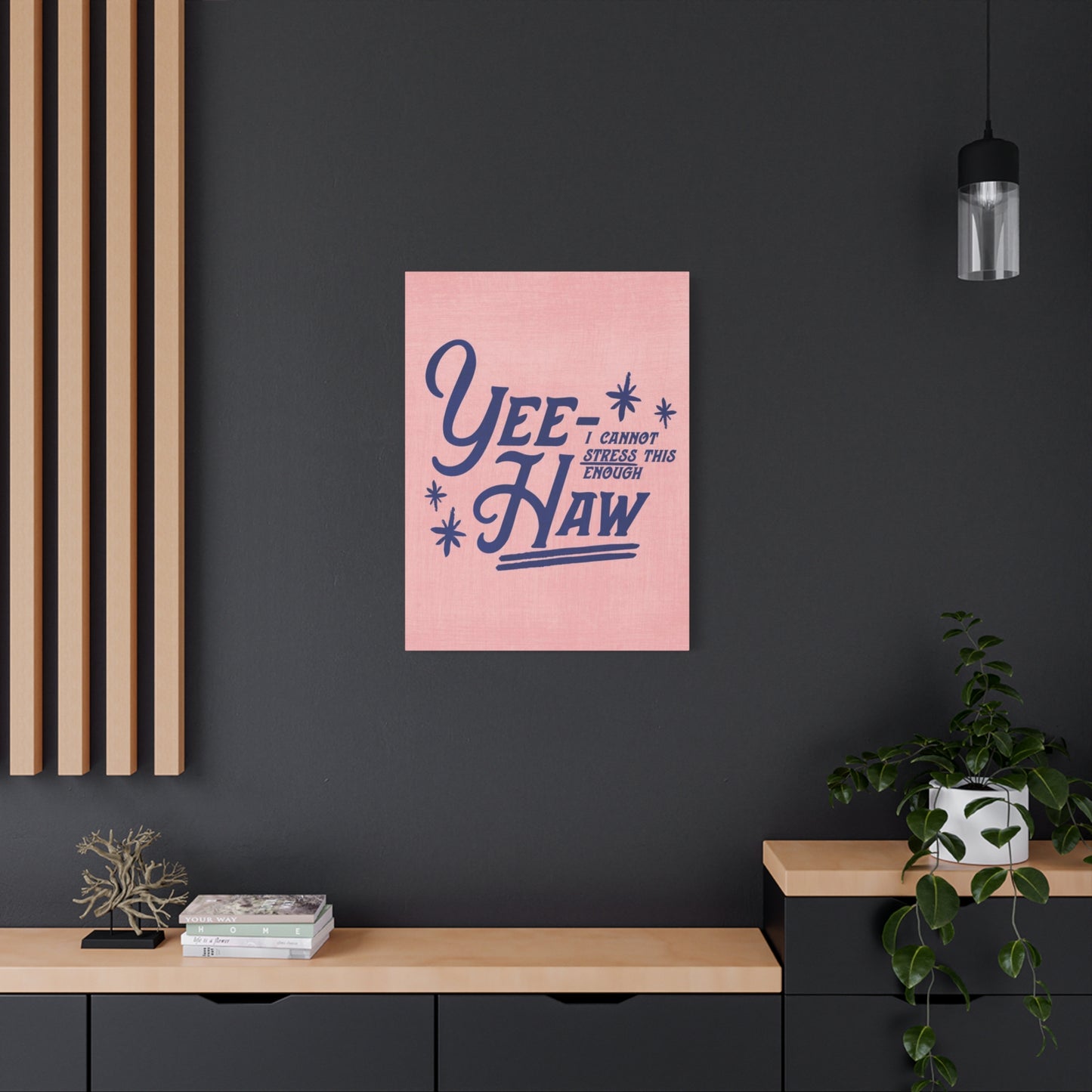 Yee-Haw Drawing Wall Art & Canvas Prints