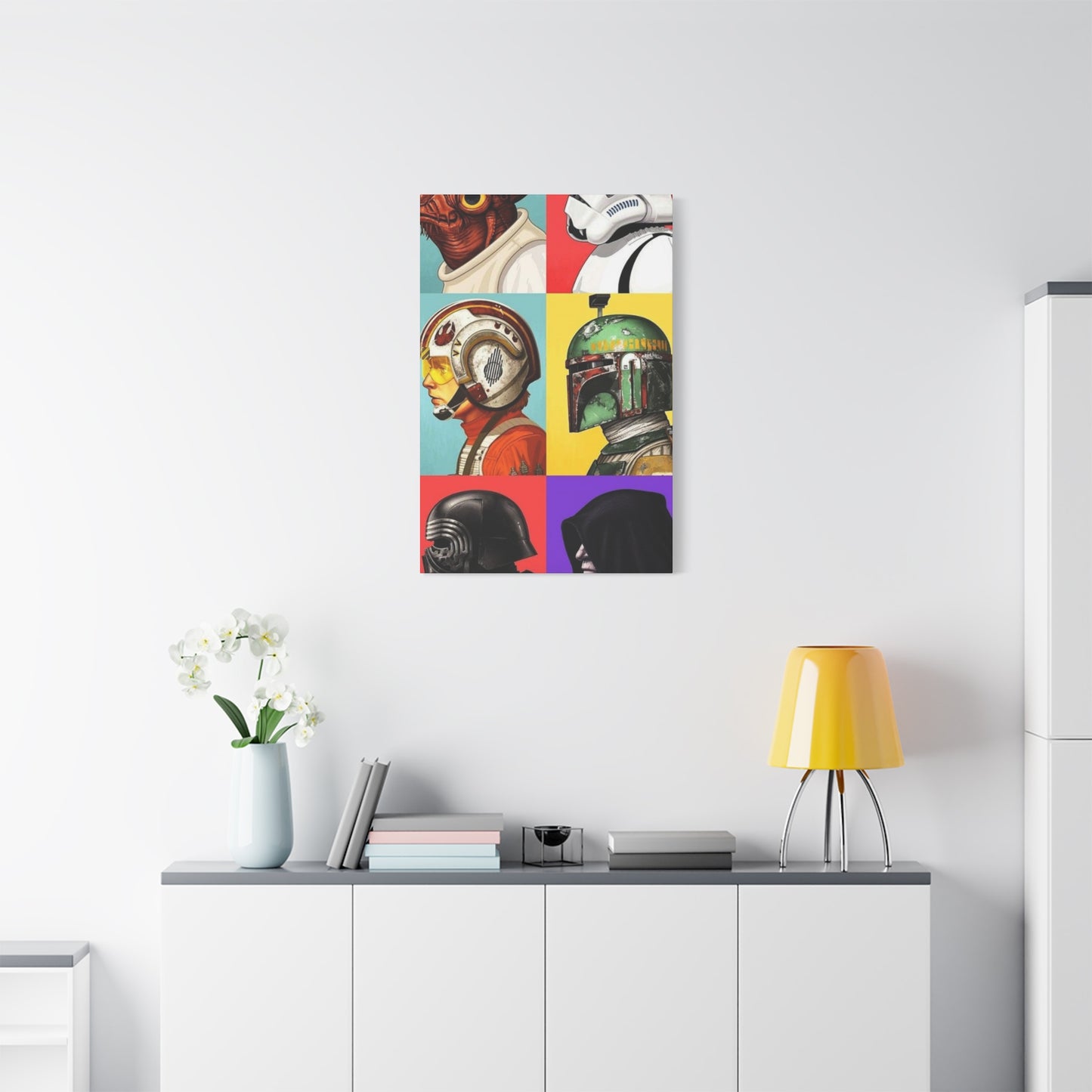 Star Wars Characters Poster Wall Art & Canvas Prints