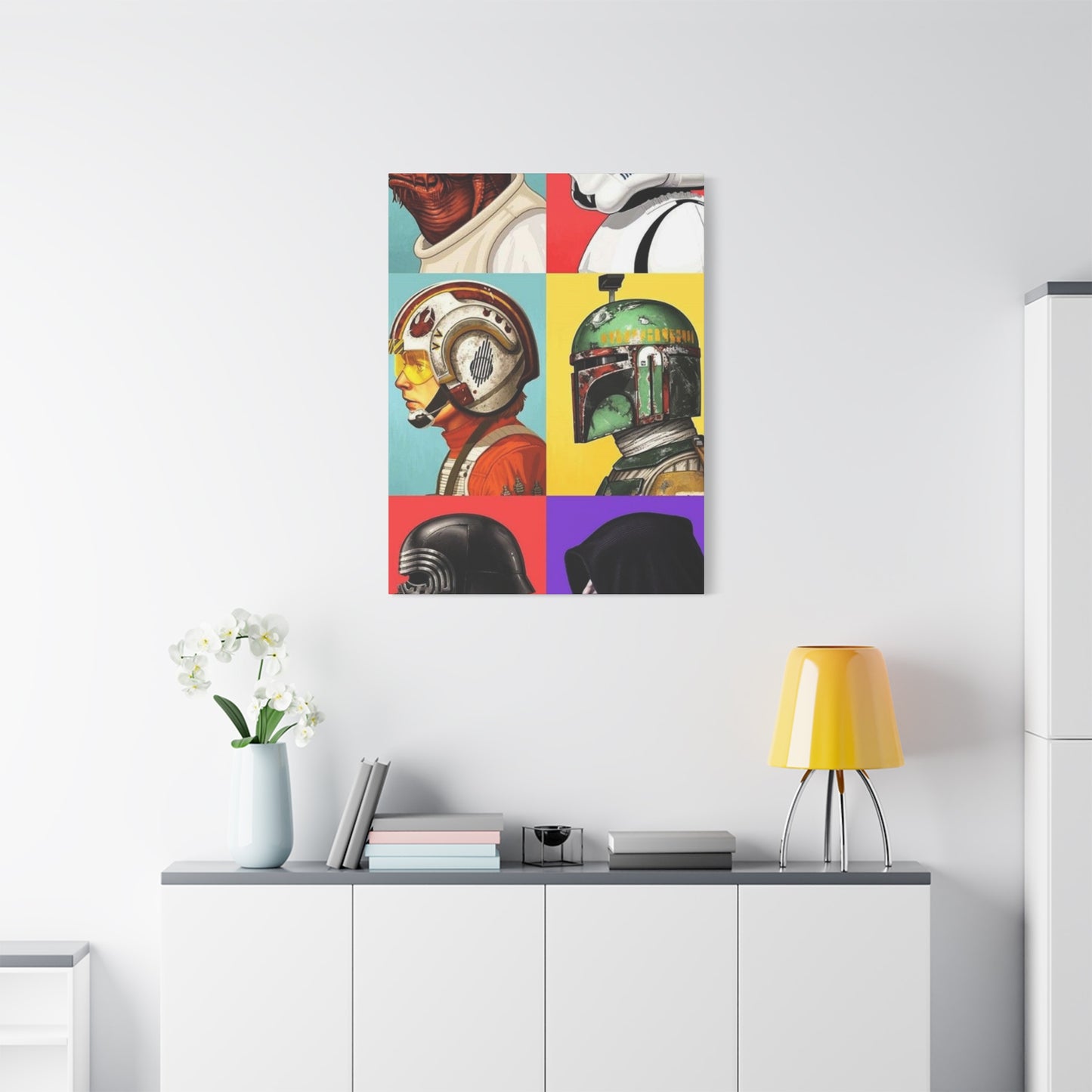 Star Wars Characters Poster Wall Art & Canvas Prints
