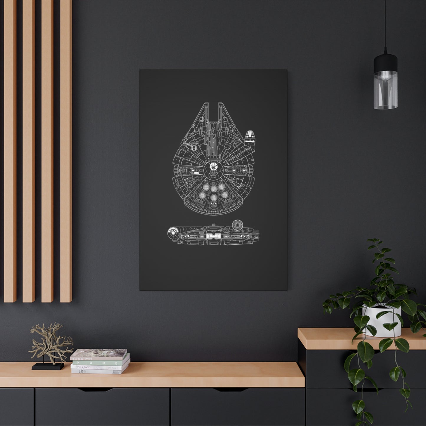 Star Wars Spaceship Wall Art & Canvas Prints