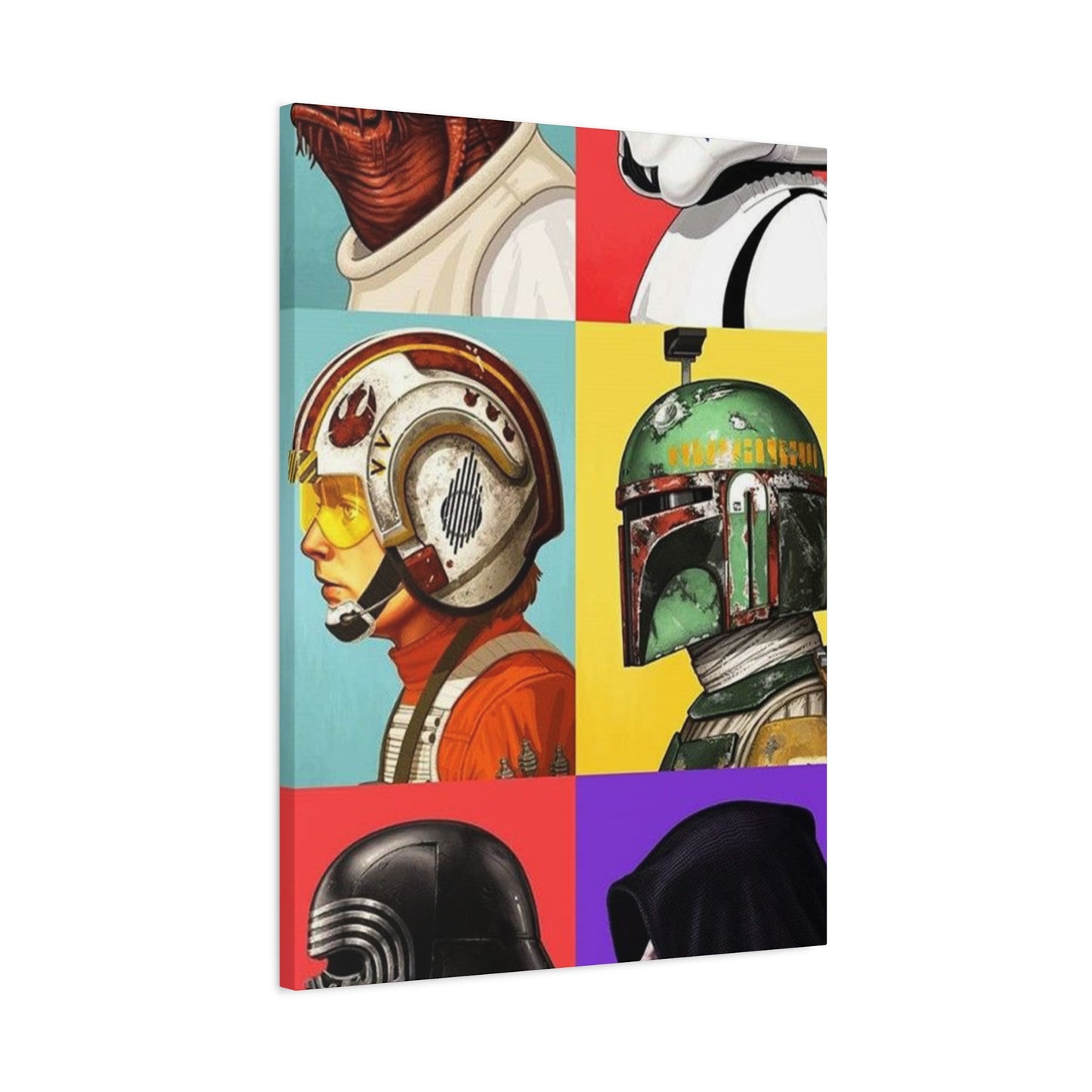 Star Wars Characters Poster Wall Art & Canvas Prints