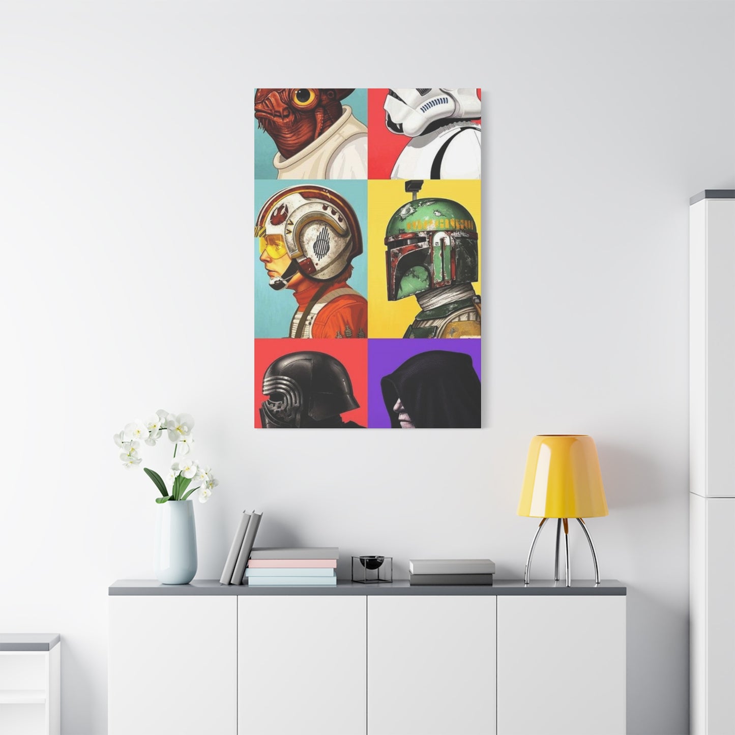 Star Wars Characters Poster Wall Art & Canvas Prints