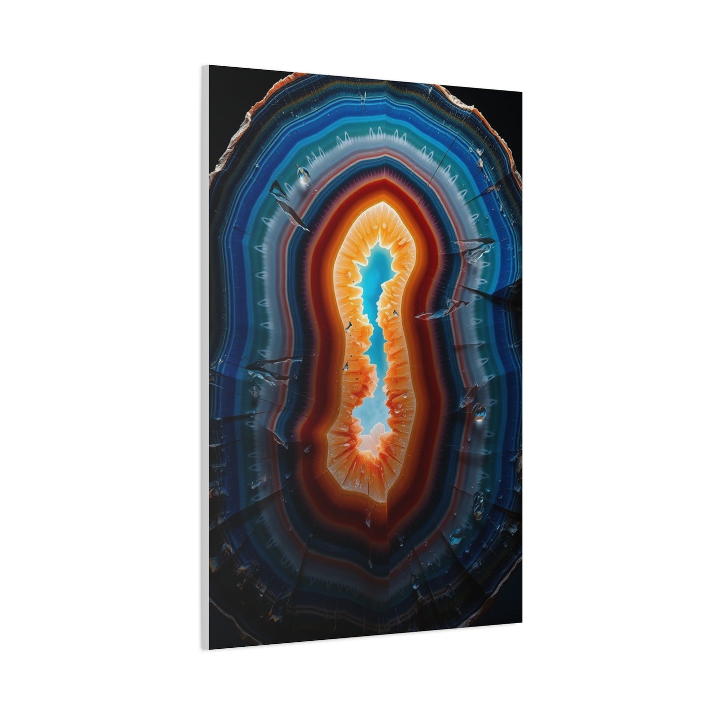 Agates, Geodes & Minerals Art Artisan Canvas Wall Art & Canvas Print