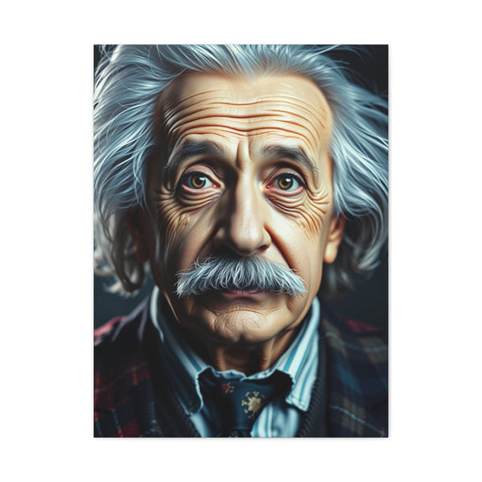 Albert Einstein Art Luxury Canvas Wall Art & Canvas Print