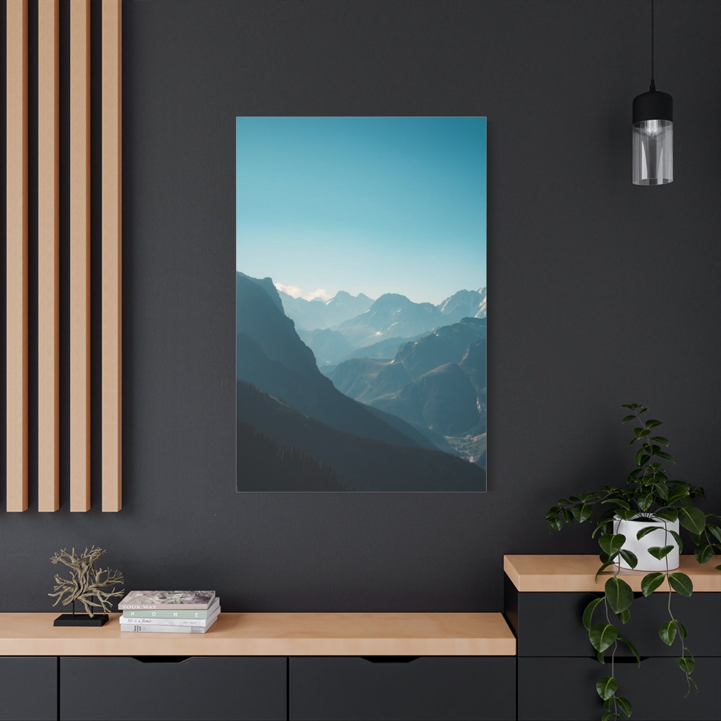 Alpine Serenity Masterpiece Wall Art & Canvas Print