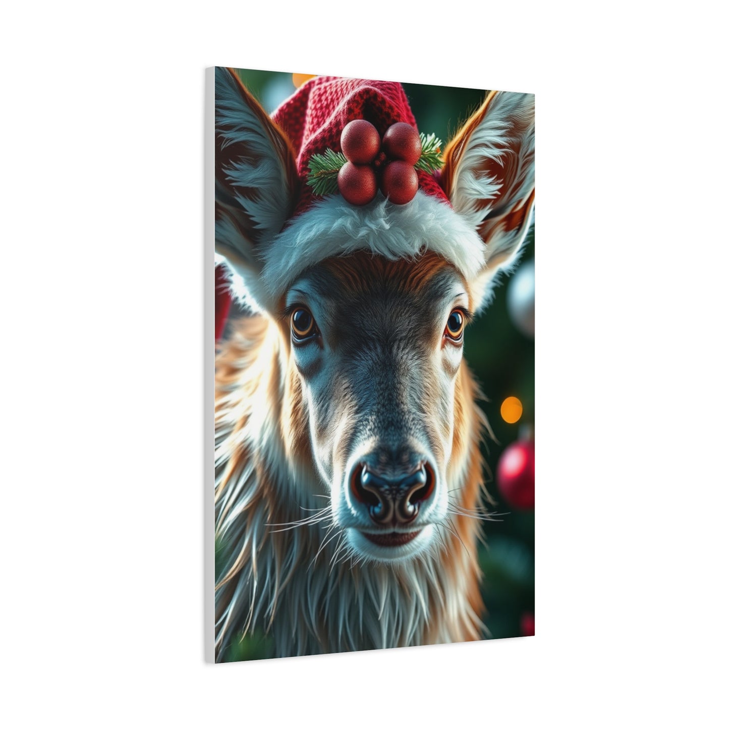 Yuletide Fauna Elegance wall art & canvas print