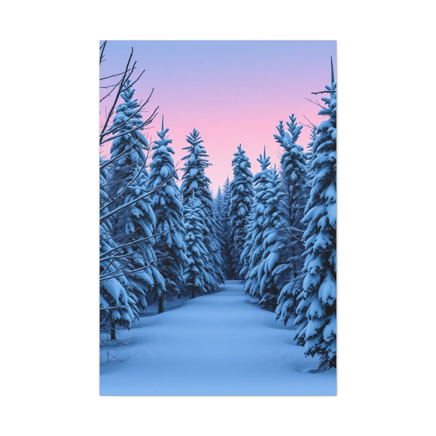 Winters Embrace Art Piece Wall Art & Canvas Print