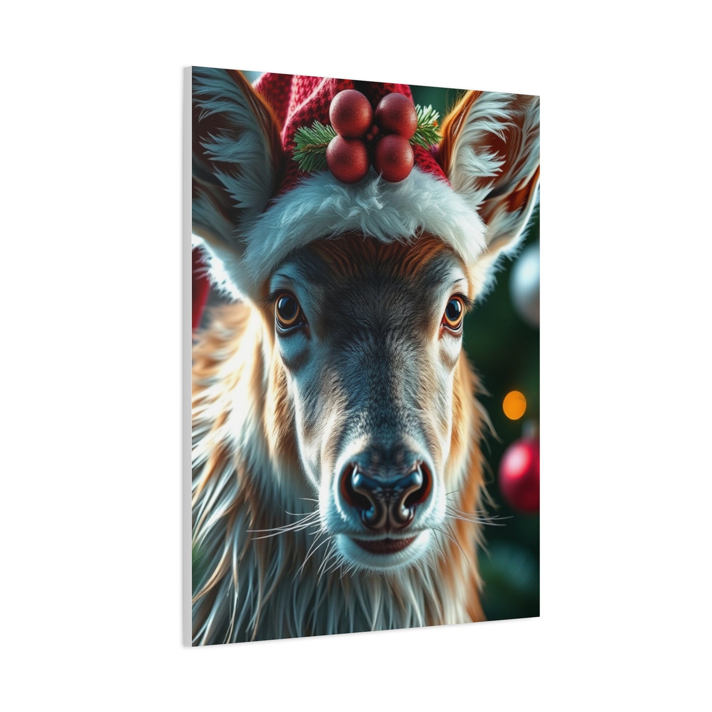 Yuletide Fauna Elegance wall art & canvas print
