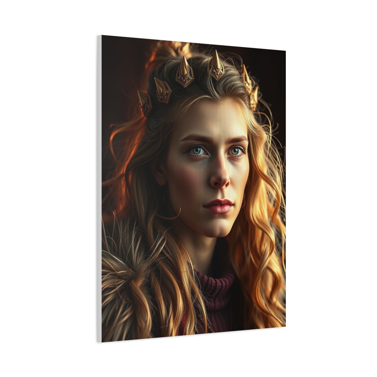 Amber Glimmer Tapestry Wall Art & Canvas Print