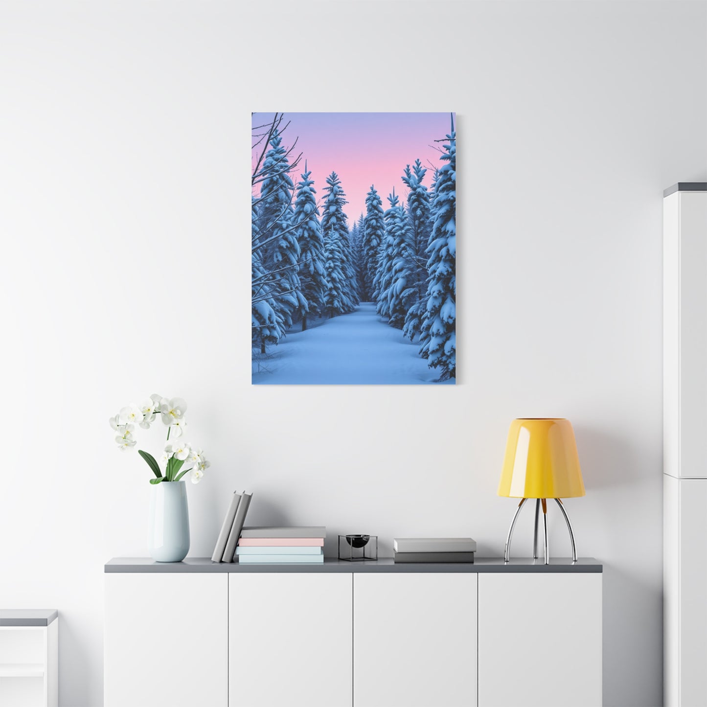 Winters Embrace Art Piece Wall Art & Canvas Print