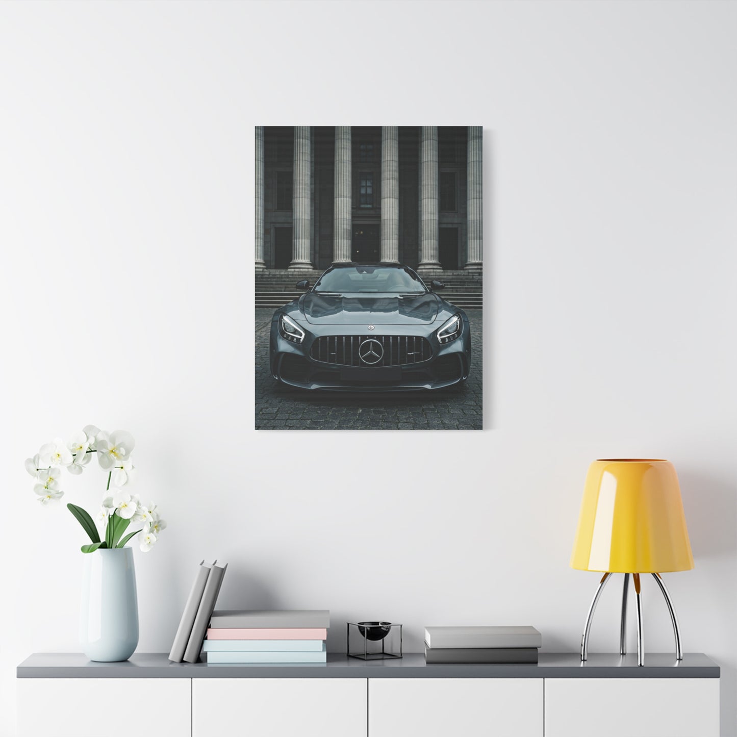 Mercedes AMG GT R Neoclassical Munich Display Wall Art & Canvas Prints