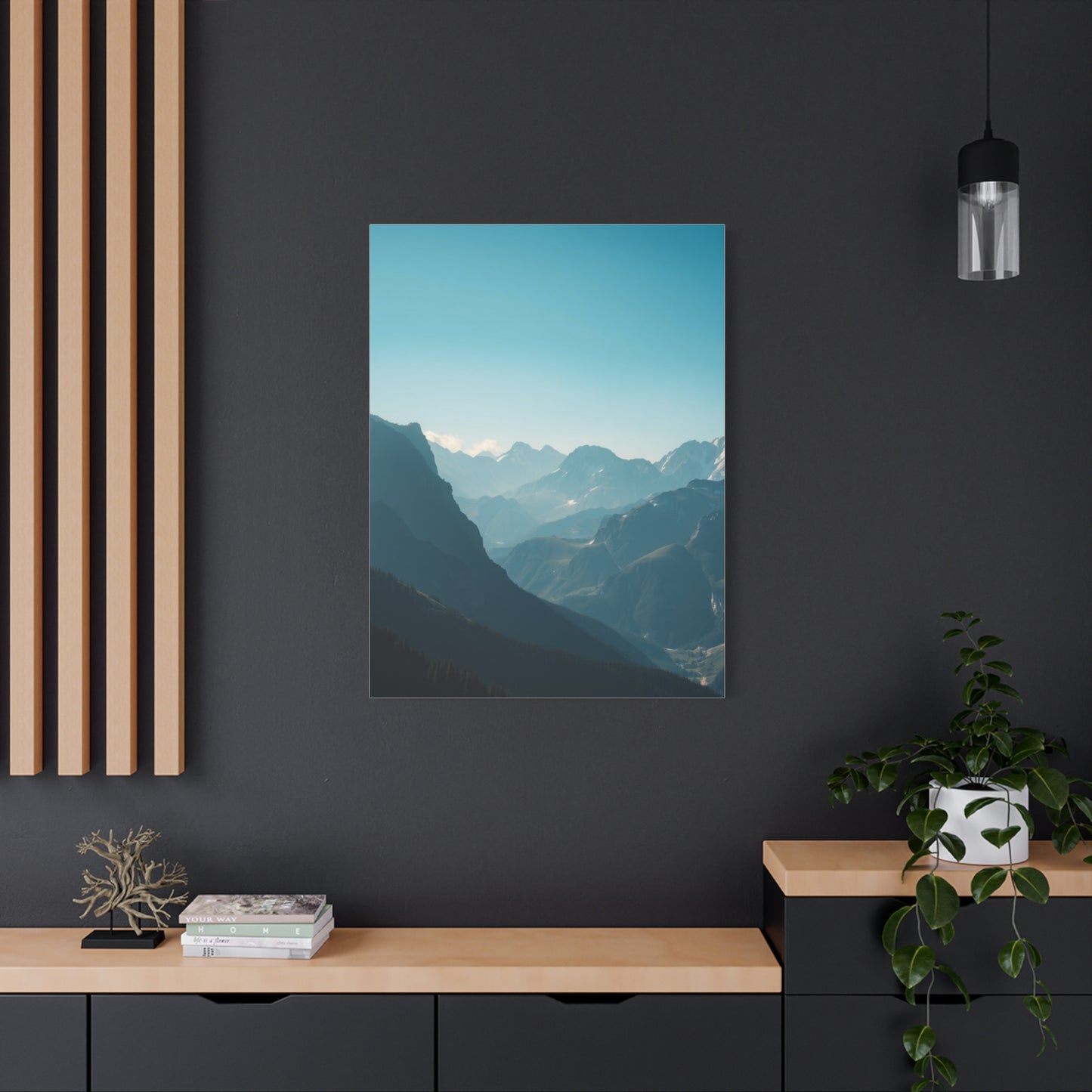 Alpine Serenity Masterpiece Wall Art & Canvas Print