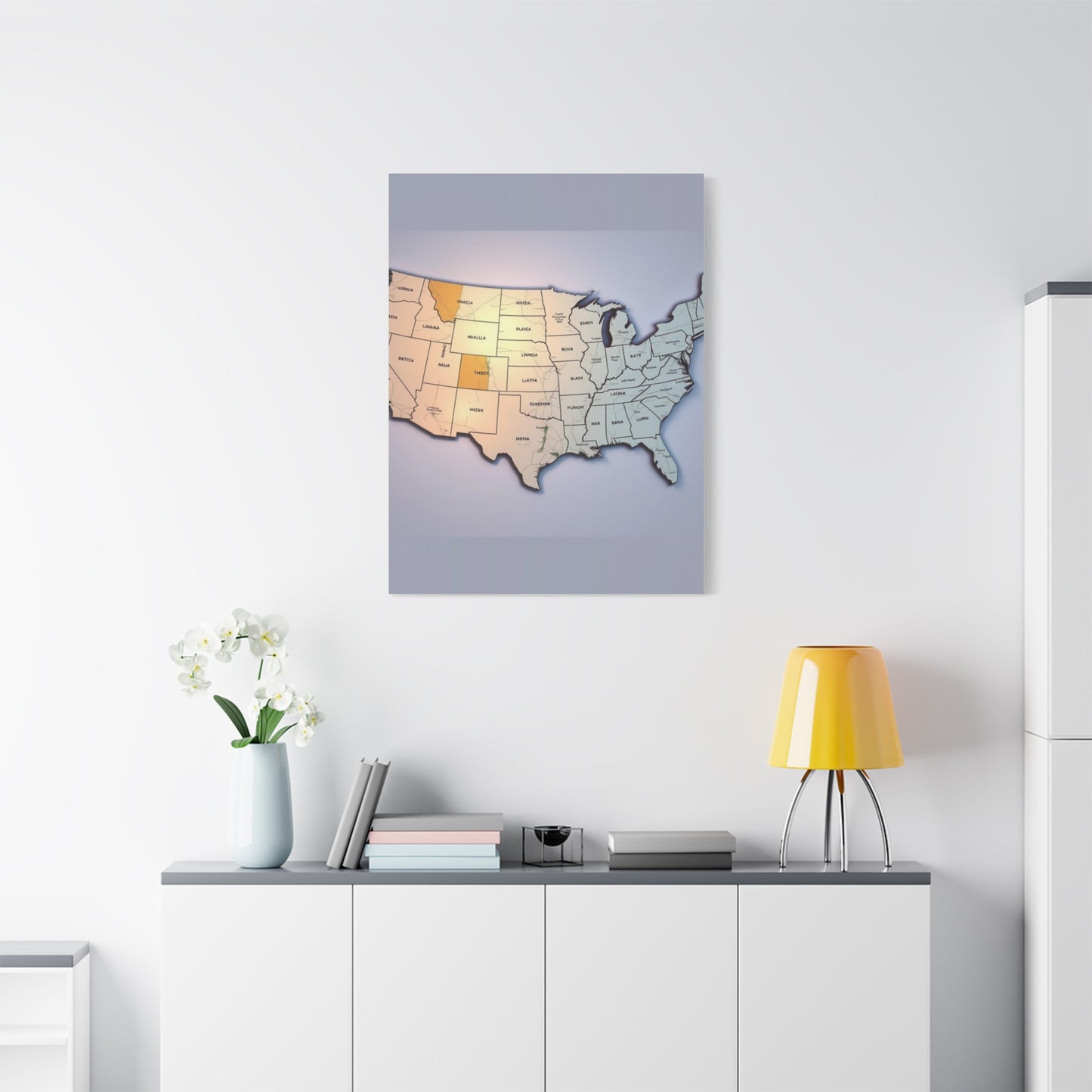 Americana Elegance Canvas Wall Art & Canvas Print