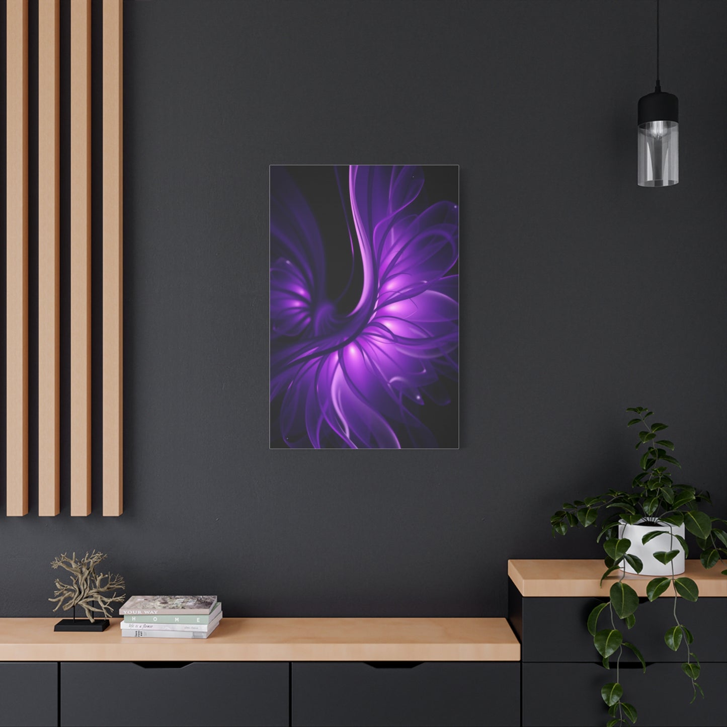 Amethyst Reverie Canvas wall art & canvas print