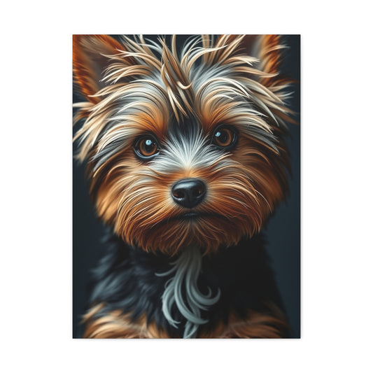 Yorkshire Terrier Art Luxury Canvas Wall Art & Canvas Print