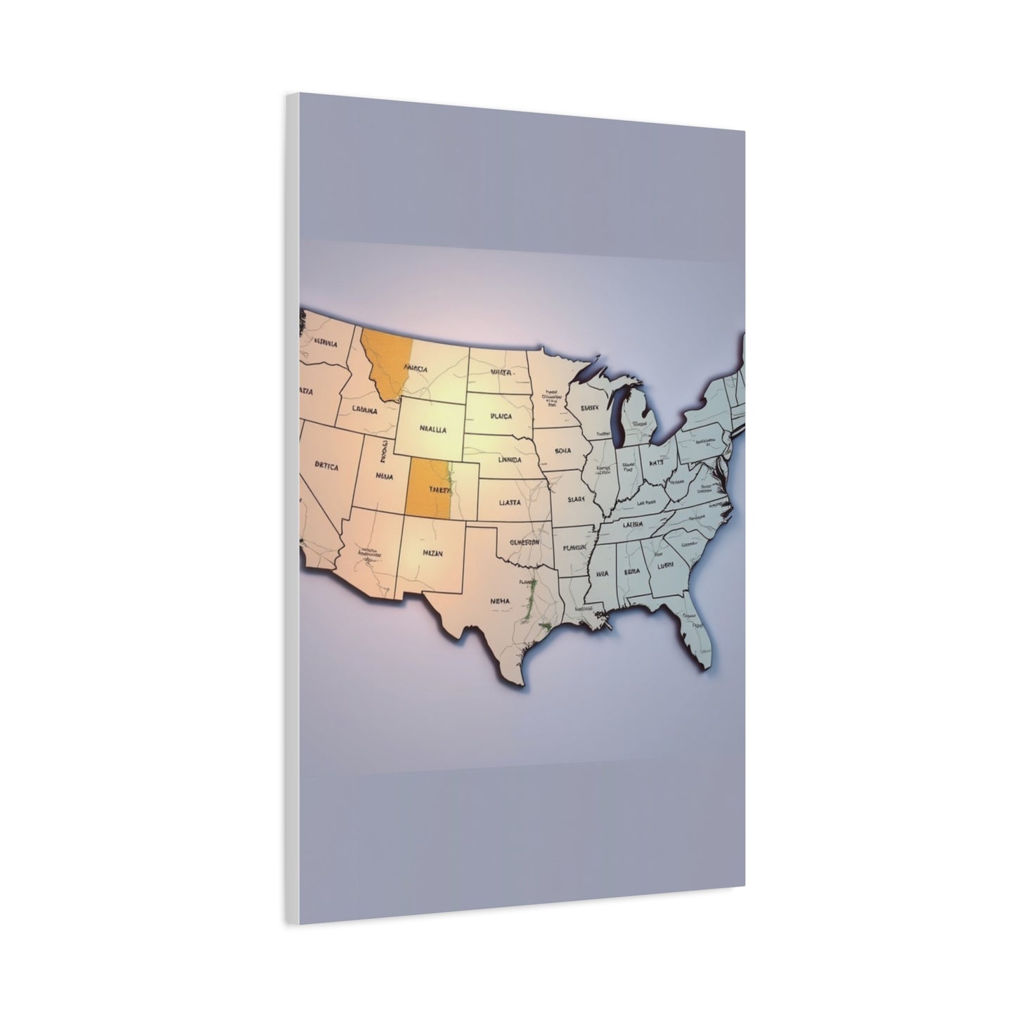 Americana Elegance Canvas Wall Art & Canvas Print