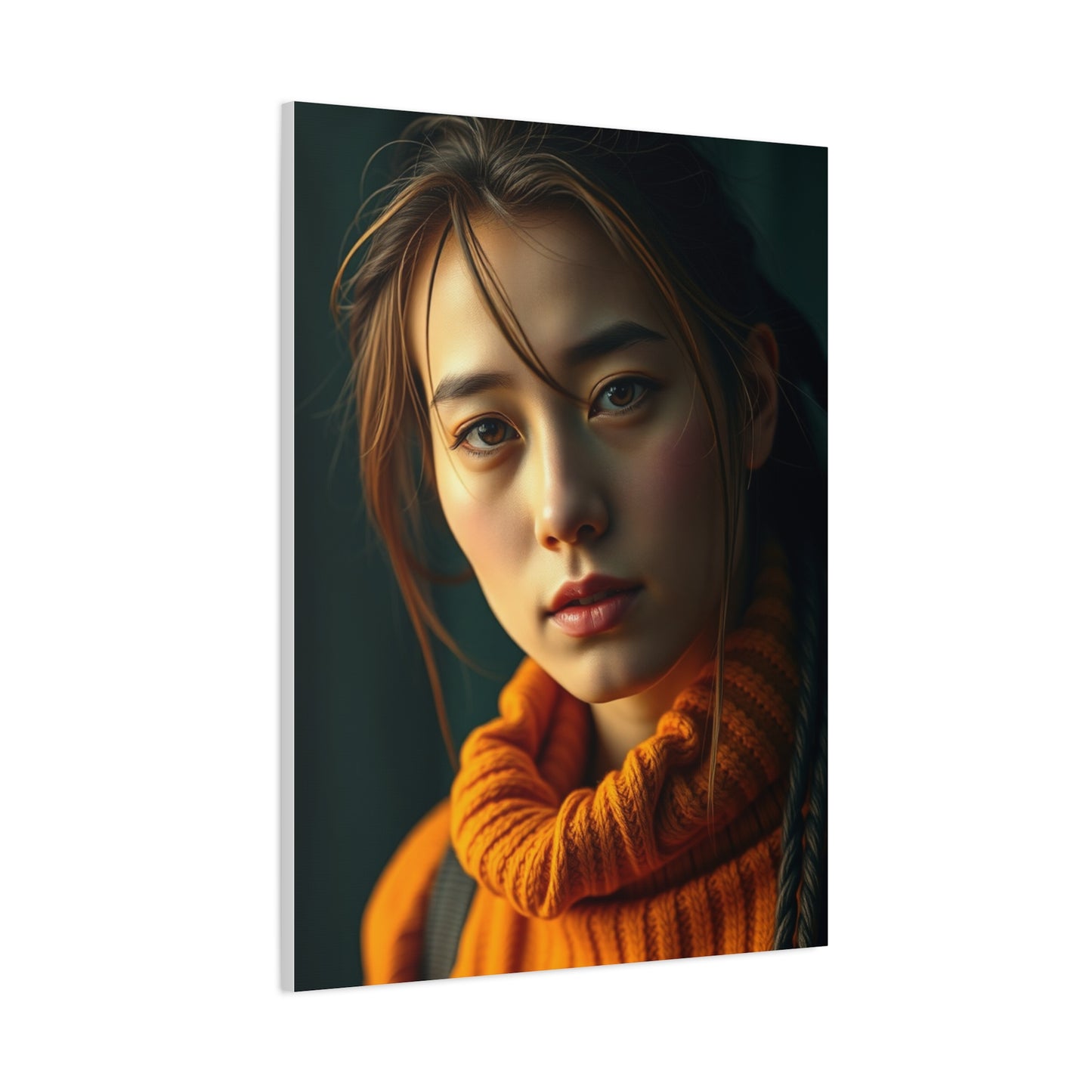 Amber Reverie Canvas Wall Art & Canvas Print