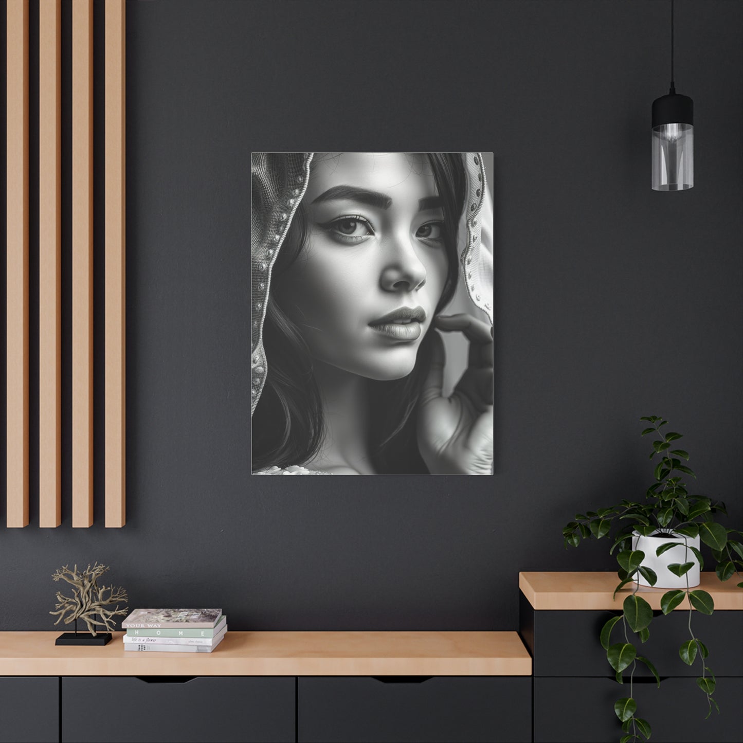 Zenith Noir Canvas Wall Art & Canvas Print