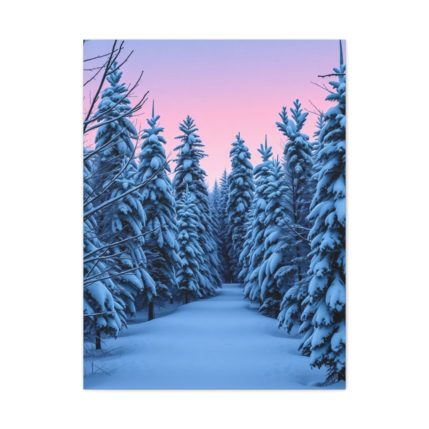 Winters Embrace Art Piece Wall Art & Canvas Print