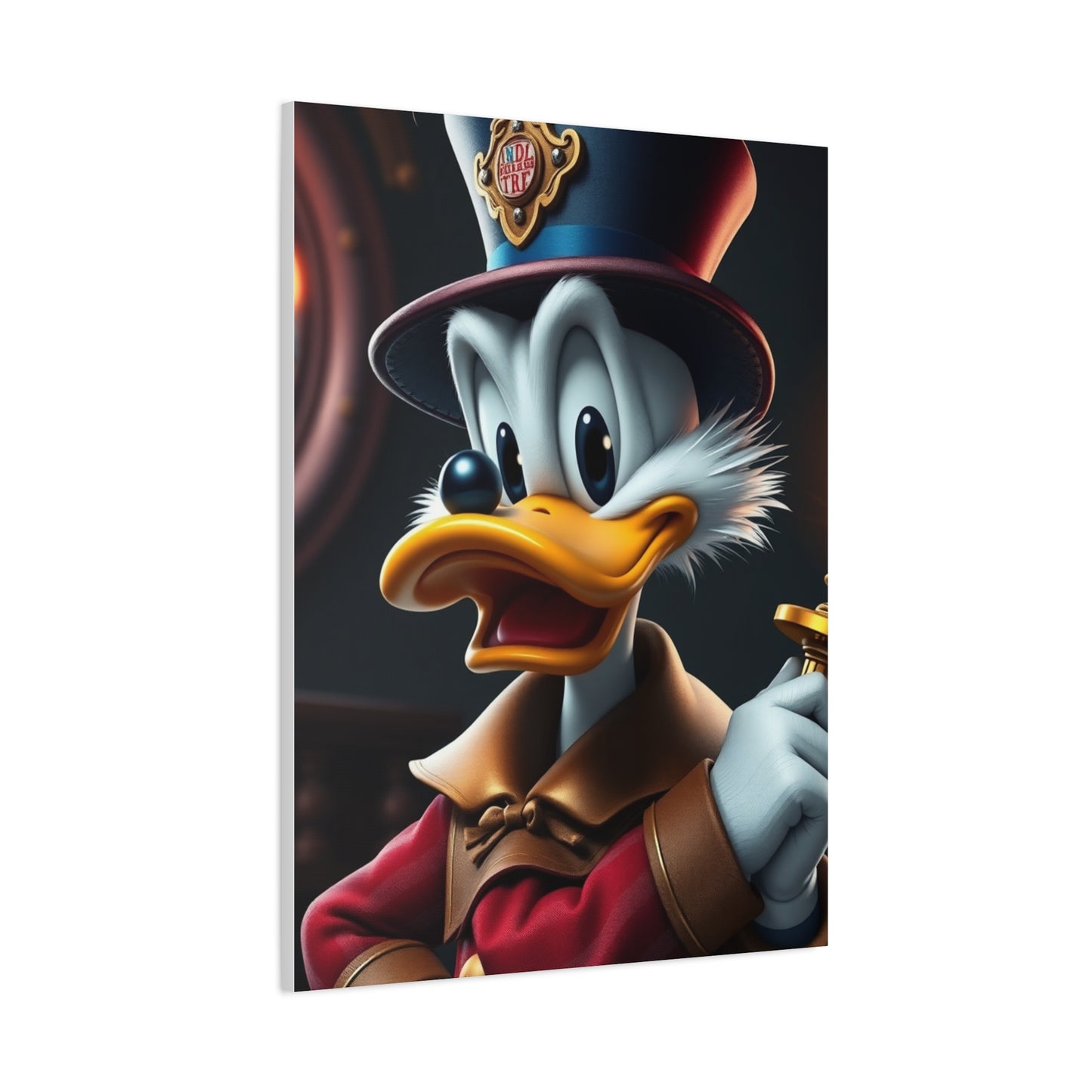 Affluent Monarch Canvas Wall Art & Canvas Print