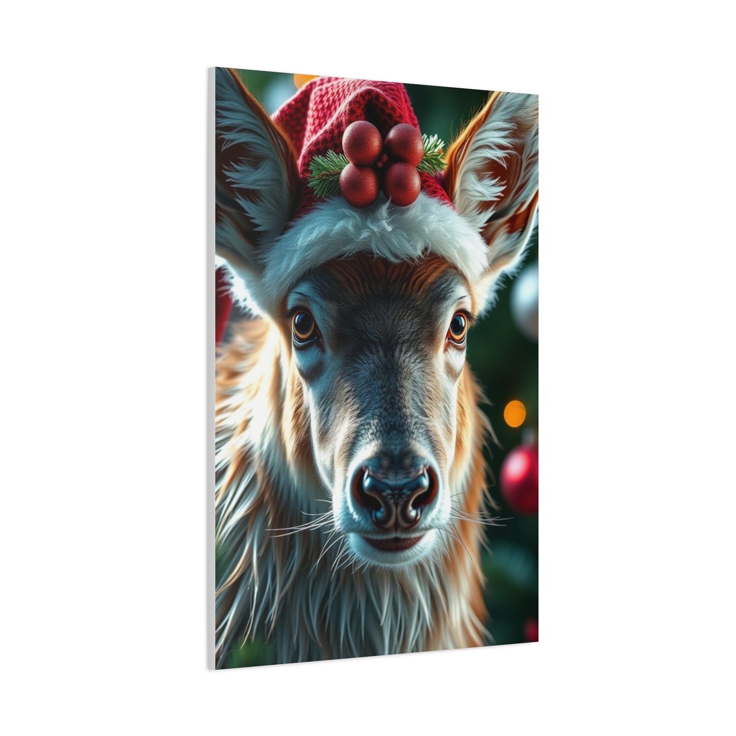Yuletide Fauna Elegance wall art & canvas print