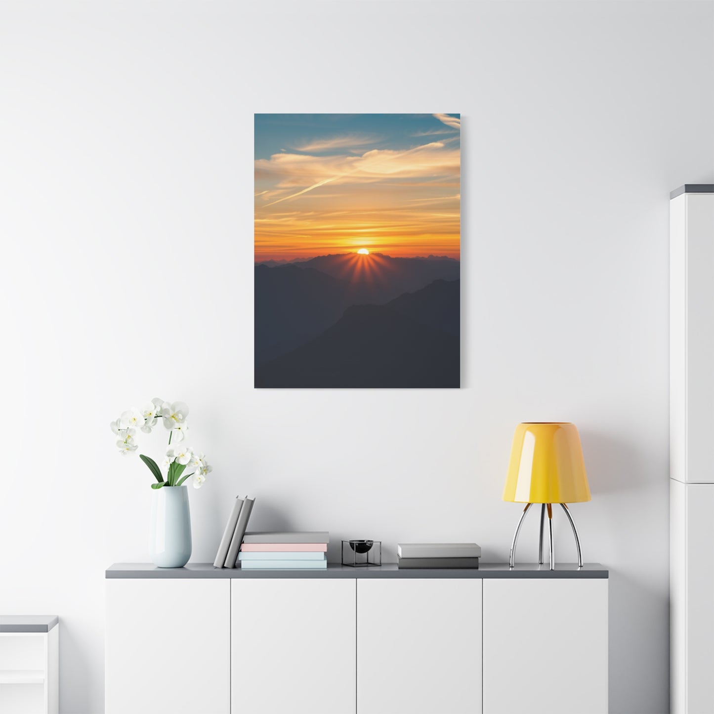 Alpine Dawn & Dusk Masterpiece Wall Art & Canvas Print