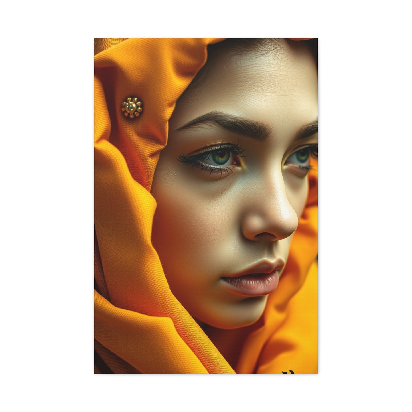 Amber Luminescence Masterpiece Wall Art & Canvas Print