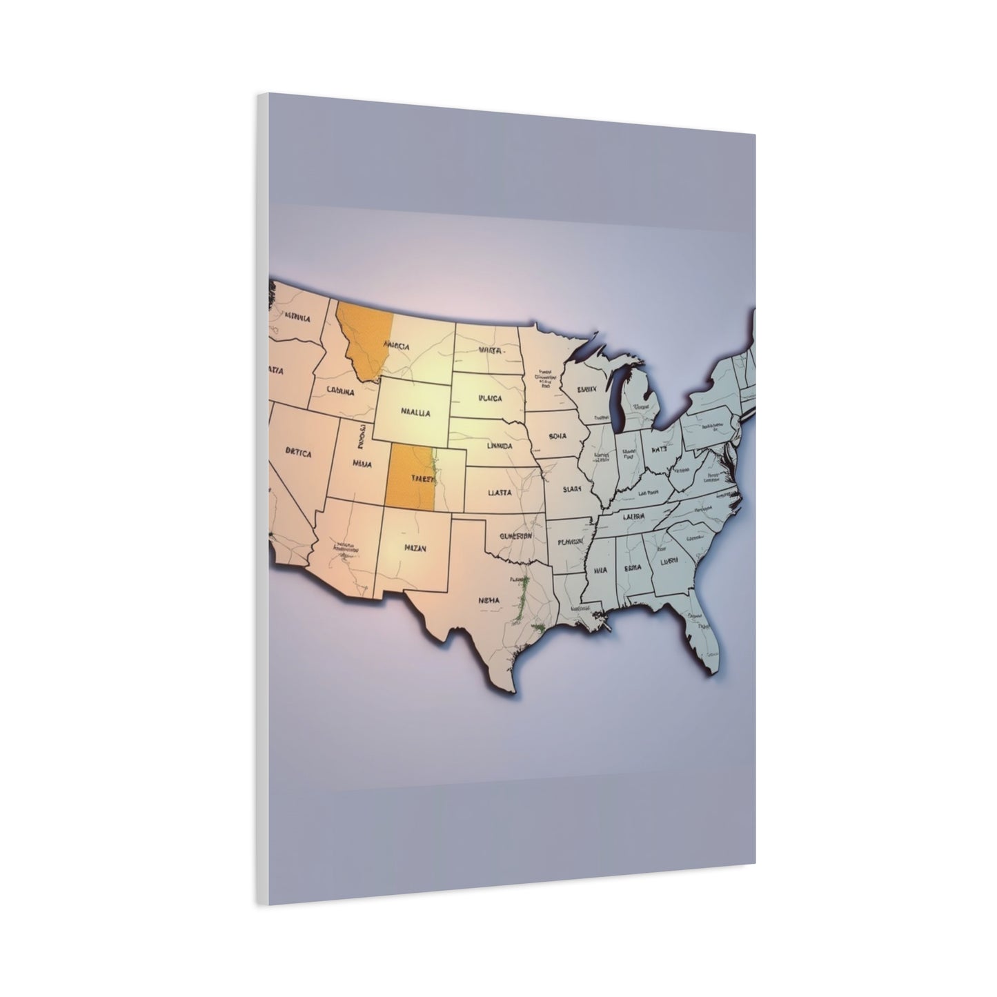 Americana Elegance Canvas Wall Art & Canvas Print