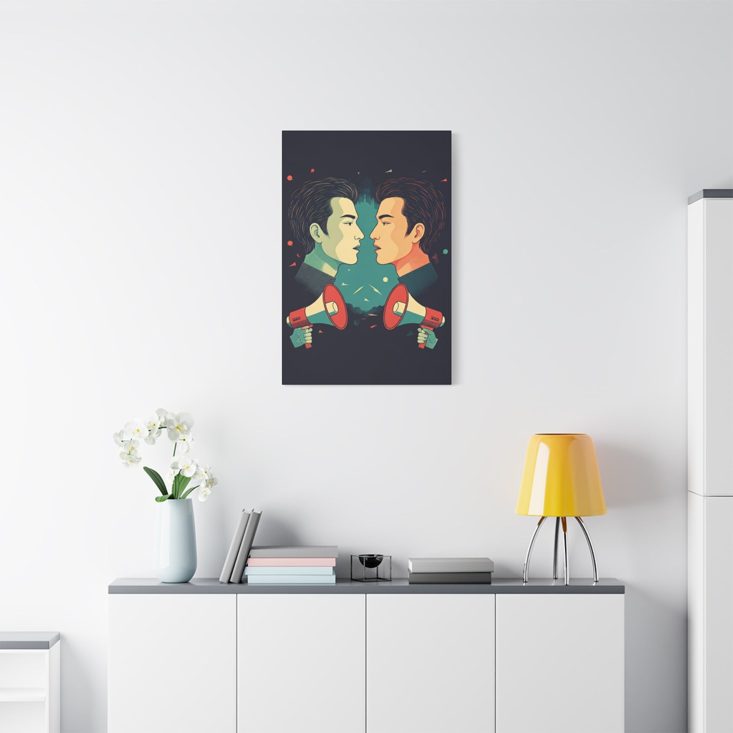 Voices in Conflict Wall Art & Canvas Prints