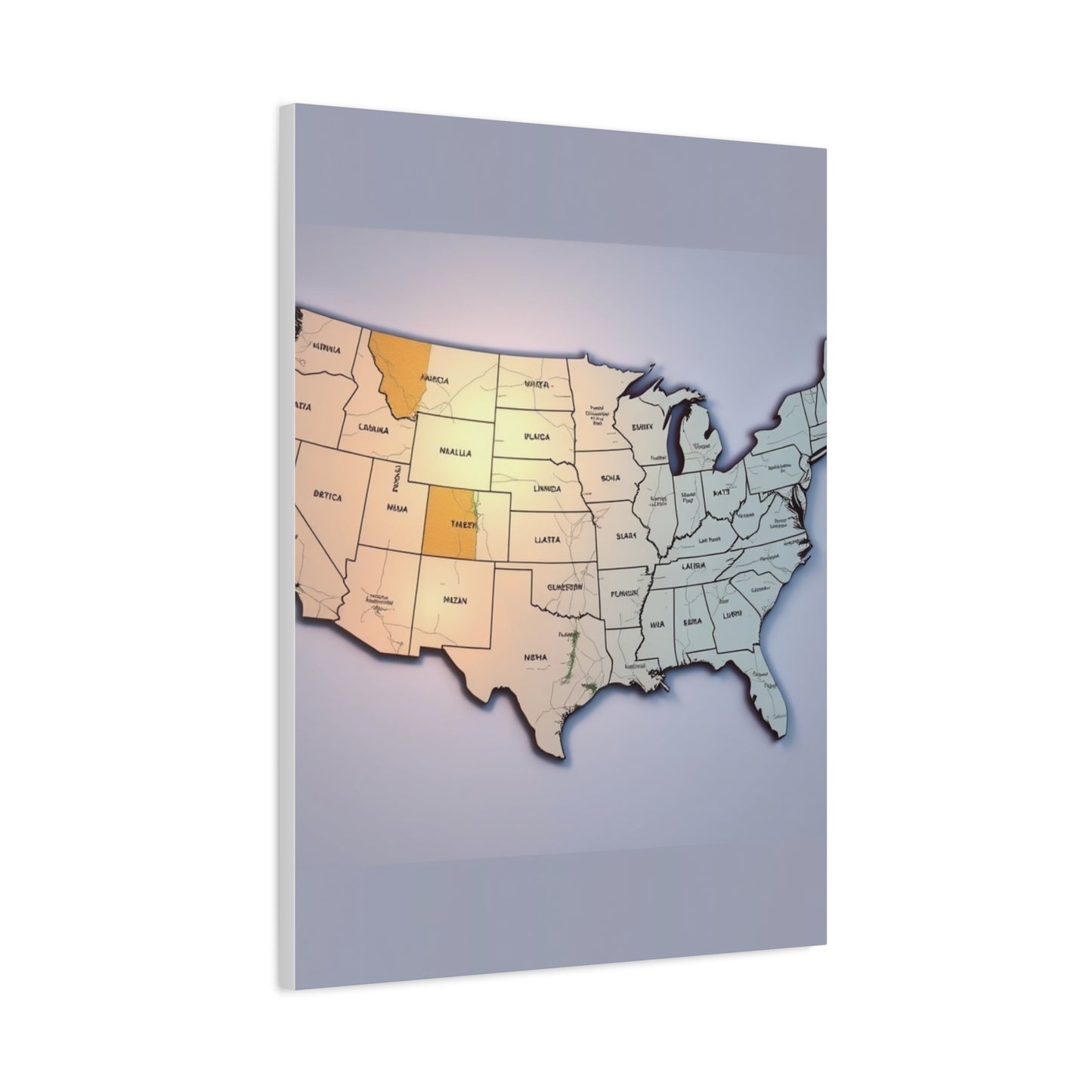 Americana Elegance Canvas Wall Art & Canvas Print