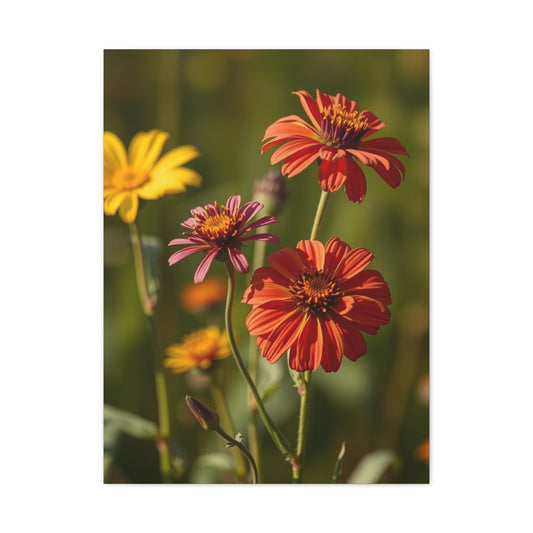 Wildflowers Art Luxury Canvas Wall Art & Canvas Print