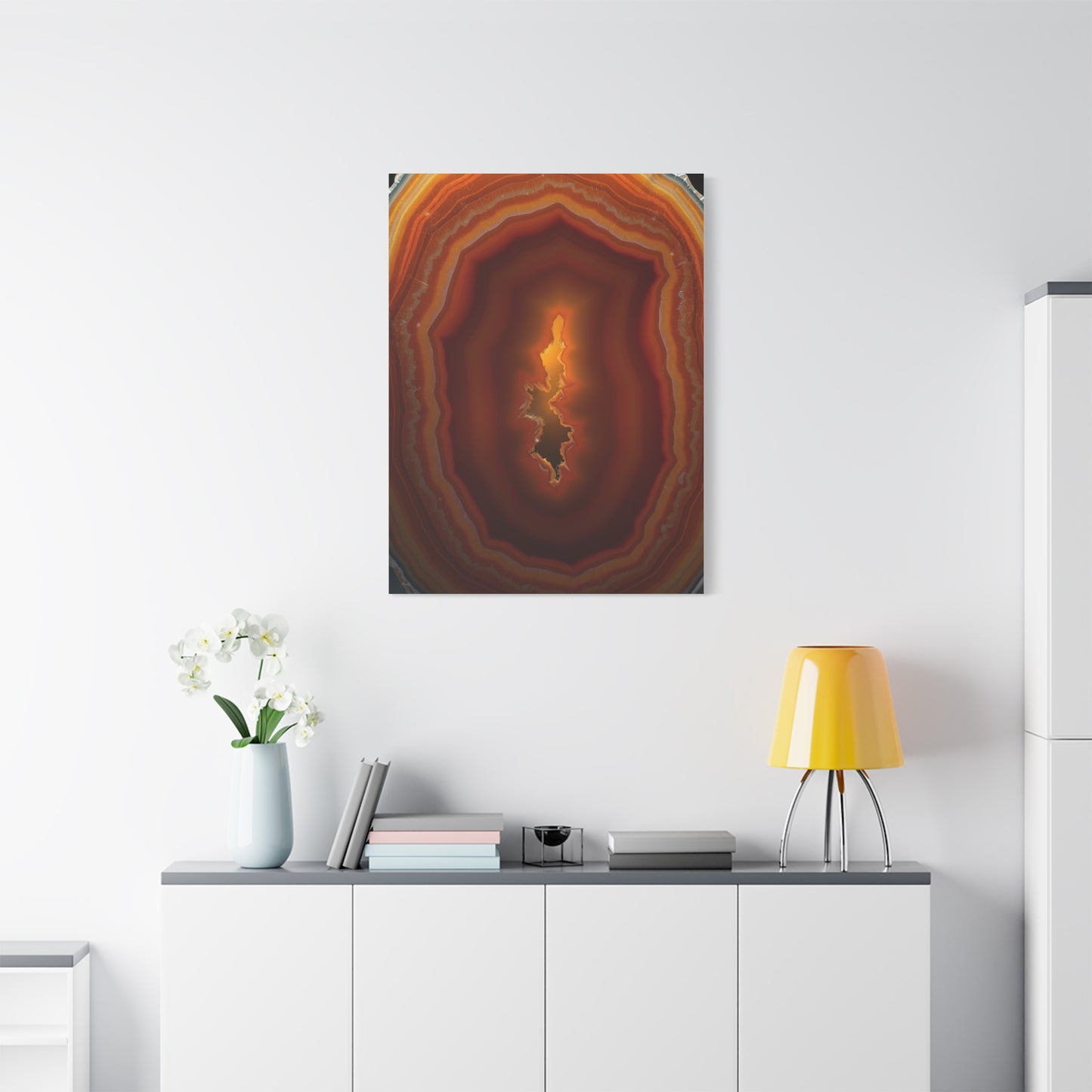 Agates, Geodes & Minerals Art Luxury Canvas Wall Art & Canvas Print