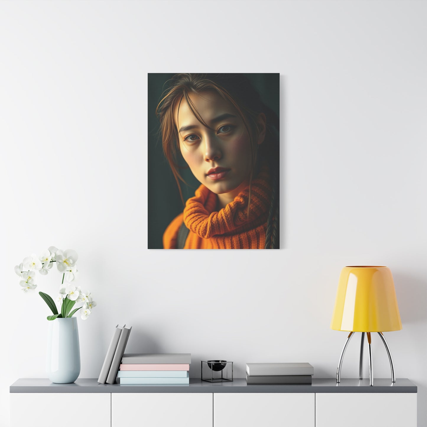 Amber Reverie Canvas Wall Art & Canvas Print