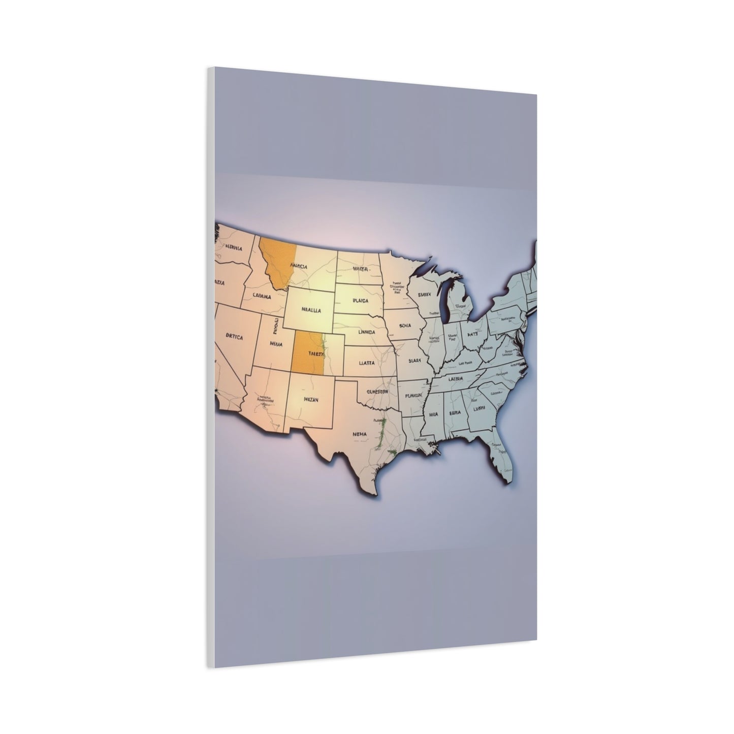 Americana Elegance Canvas Wall Art & Canvas Print