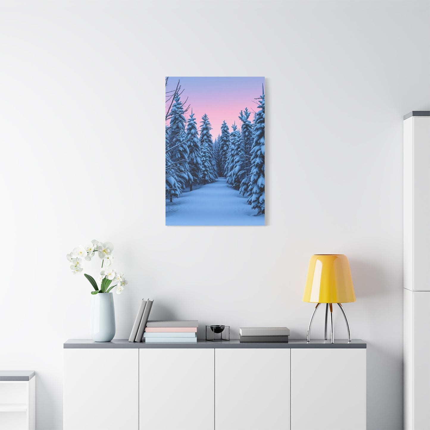 Winters Embrace Art Piece Wall Art & Canvas Print