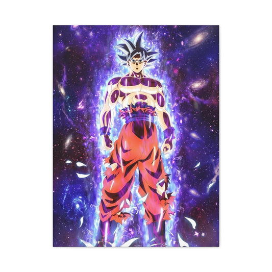 Dragon Ball Z Perfected Ultra Instinct Goku Poster Wall Art & Canvas Print