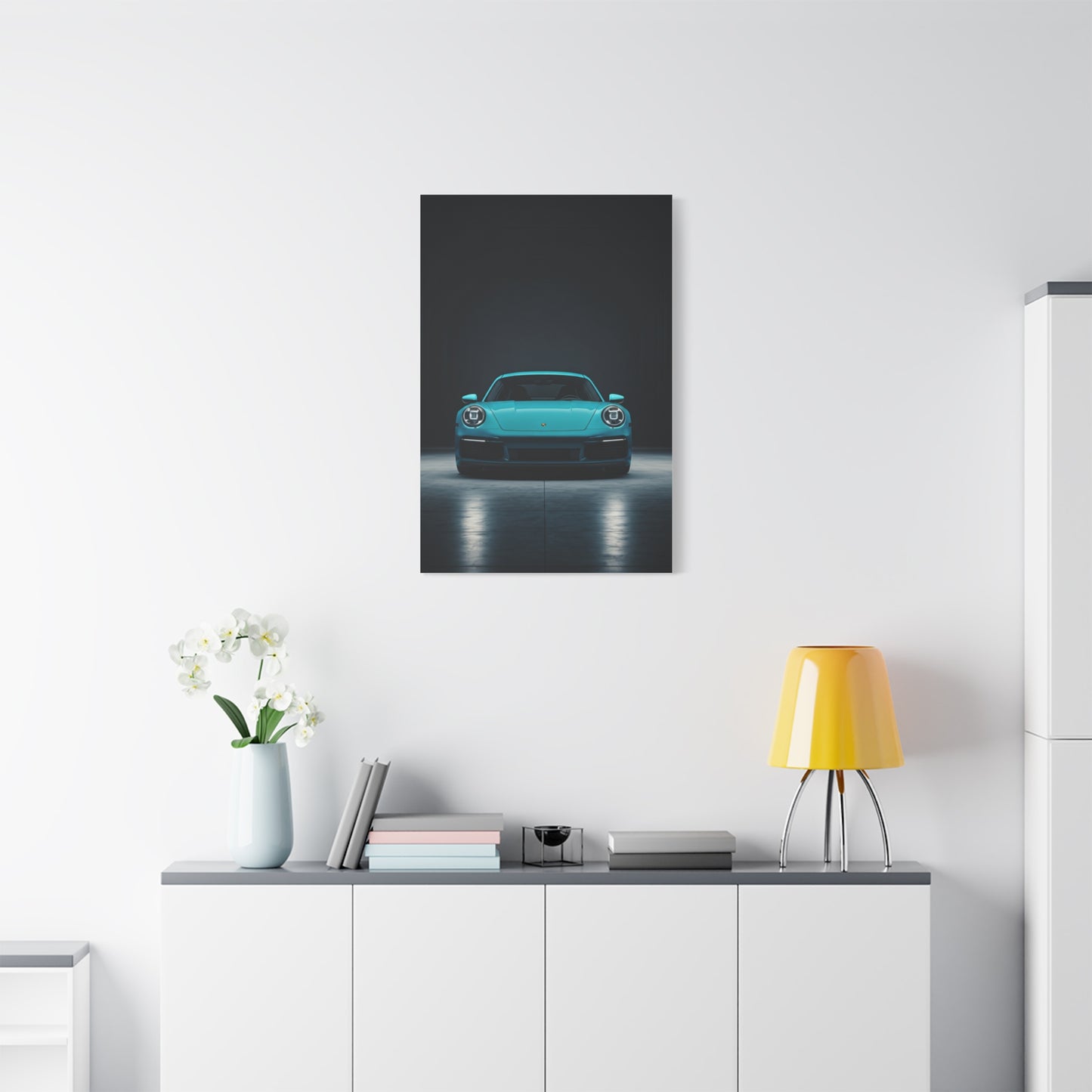 Dream Garage Porsche 911 Symmetry Wall Art & Canvas Prints