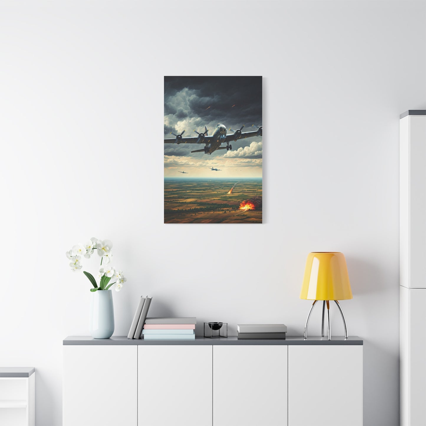 Aircraft Carrier Launch Mission Wall Art & Canvas Prints