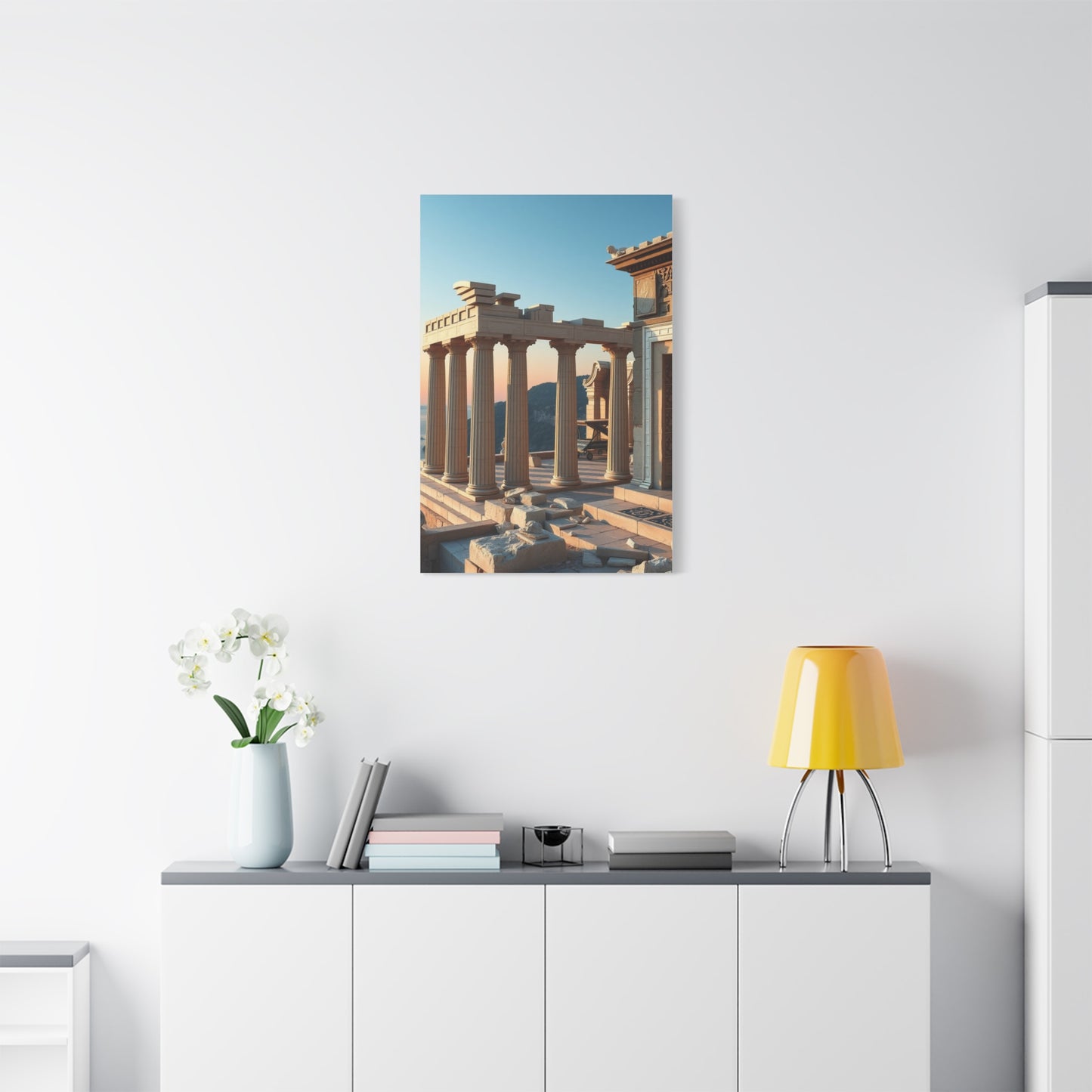 Aegean Serenity Artwork Wall Art & Canvas Print