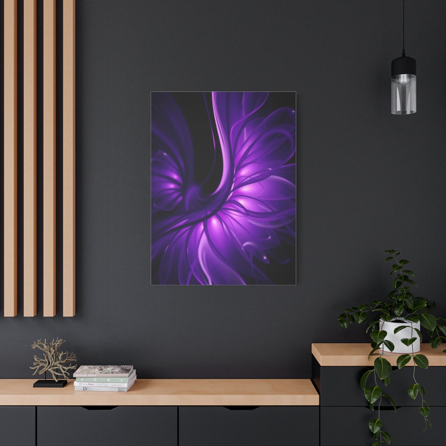Amethyst Reverie Canvas wall art & canvas print
