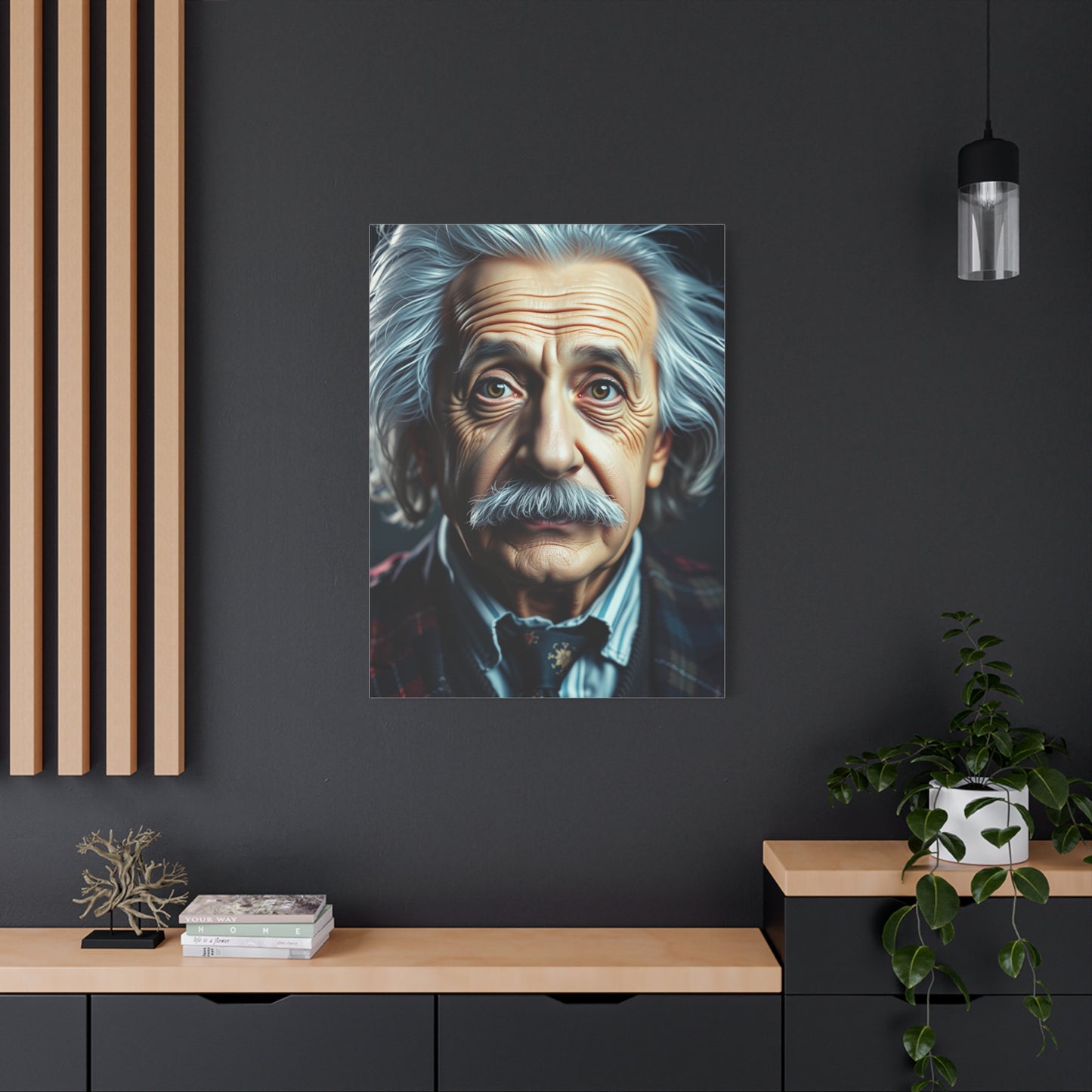 Albert Einstein Art Luxury Canvas Wall Art & Canvas Print
