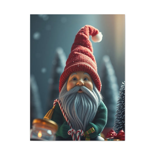 Yuletide Elves Canvas