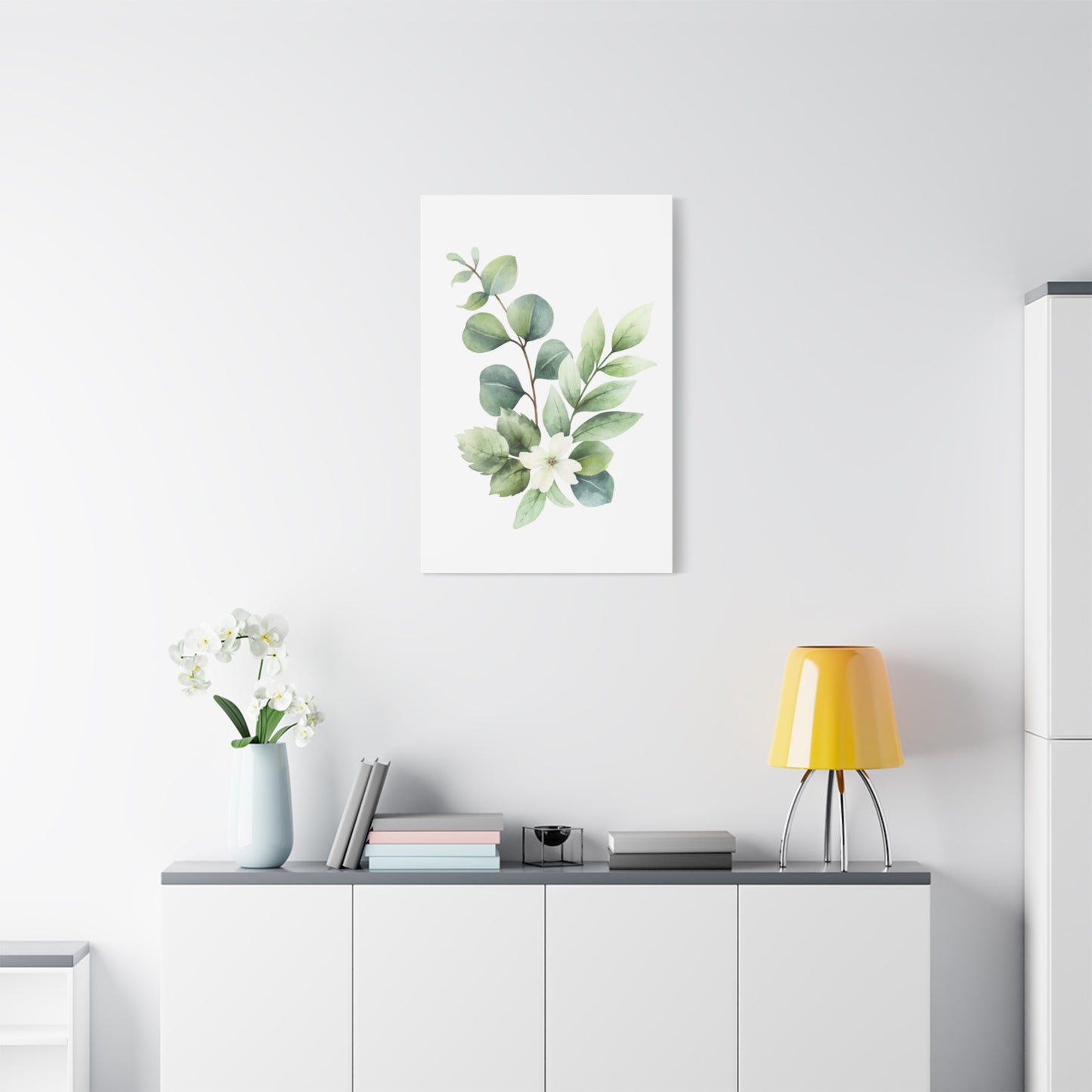 Eucalyptus Plant Light Wall Art & Canvas Prints