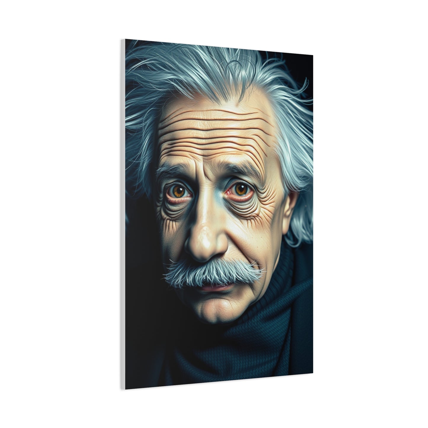 Albert Einstein Art Refined Canvas Wall Art & Canvas Print